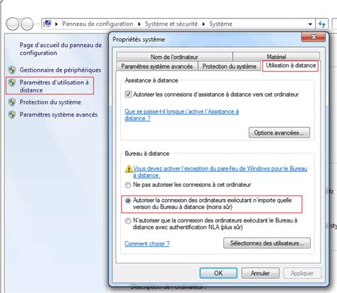 Activer bureau à distance windows server 2012 r2